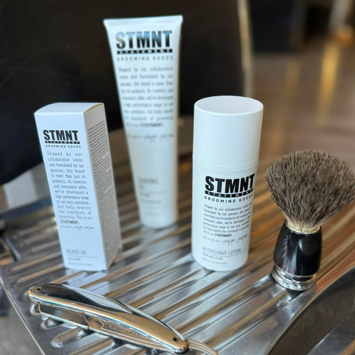 Produits STMNT en vitrine