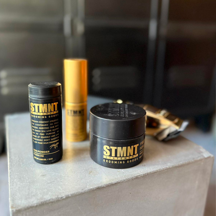 Détail packaging STMNT
